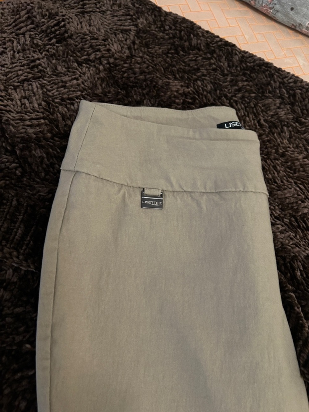 LISETTE Taupe Size 8 Slacks